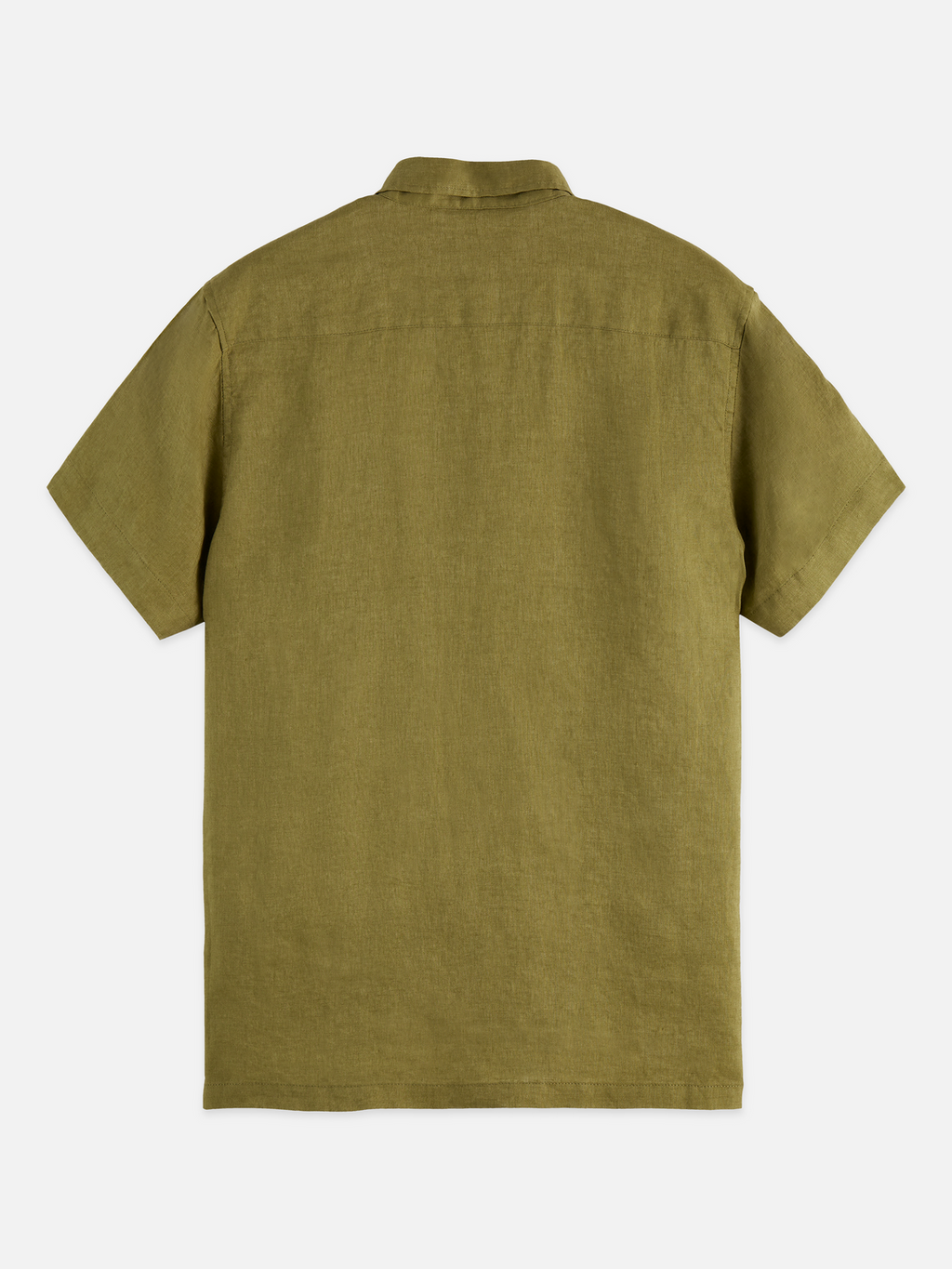 Seasonal Core Linen Regular-Fit Short Sleeve Shirt