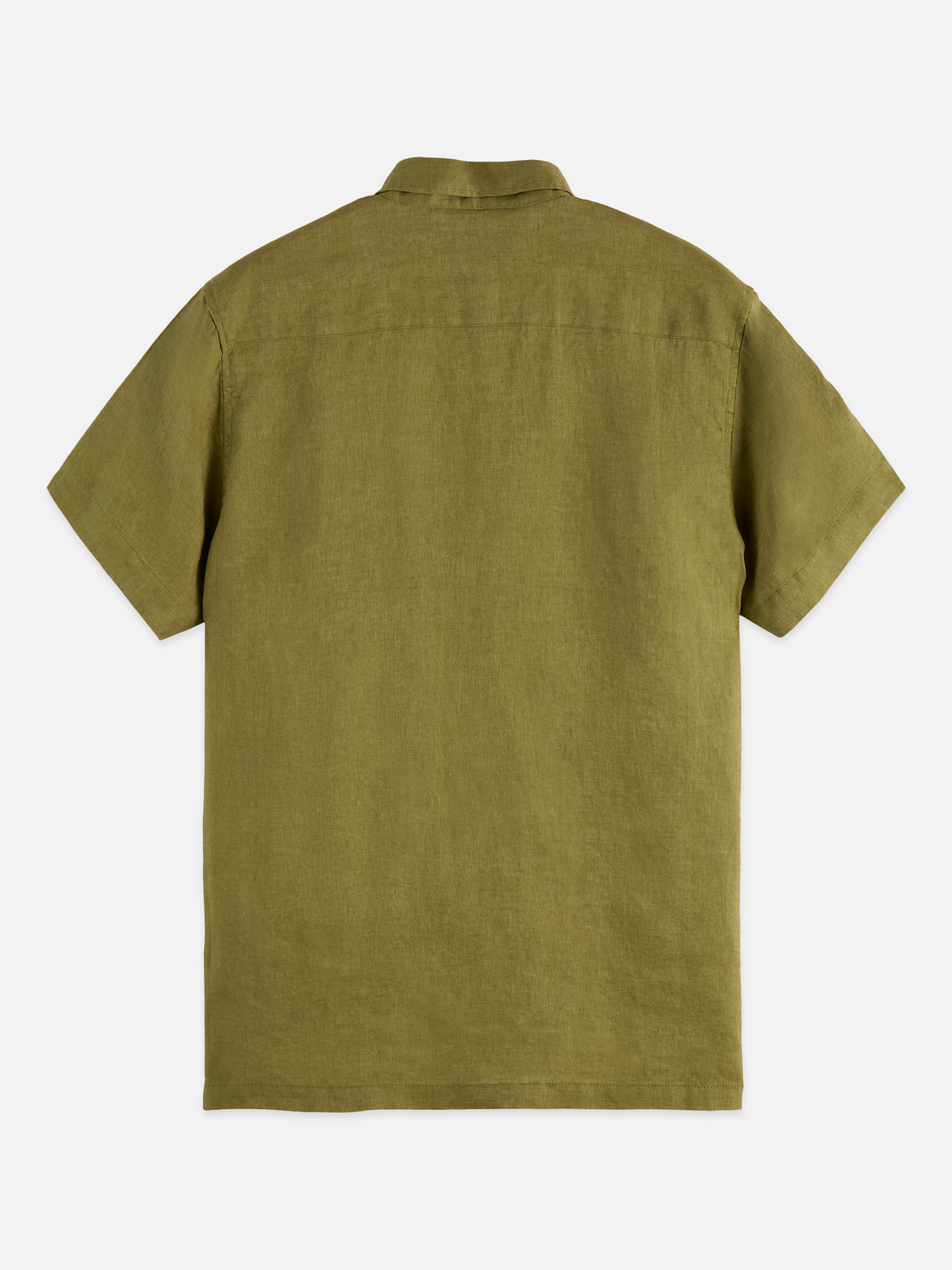 Seasonal Core Linen Regular-Fit Short Sleeve Shirt