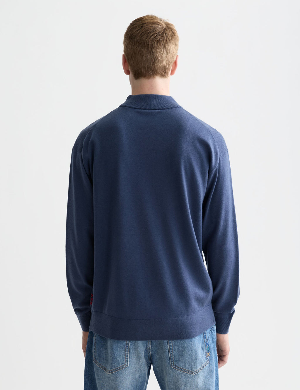 Seasonal Core Dropped Shoulder Mock Neck