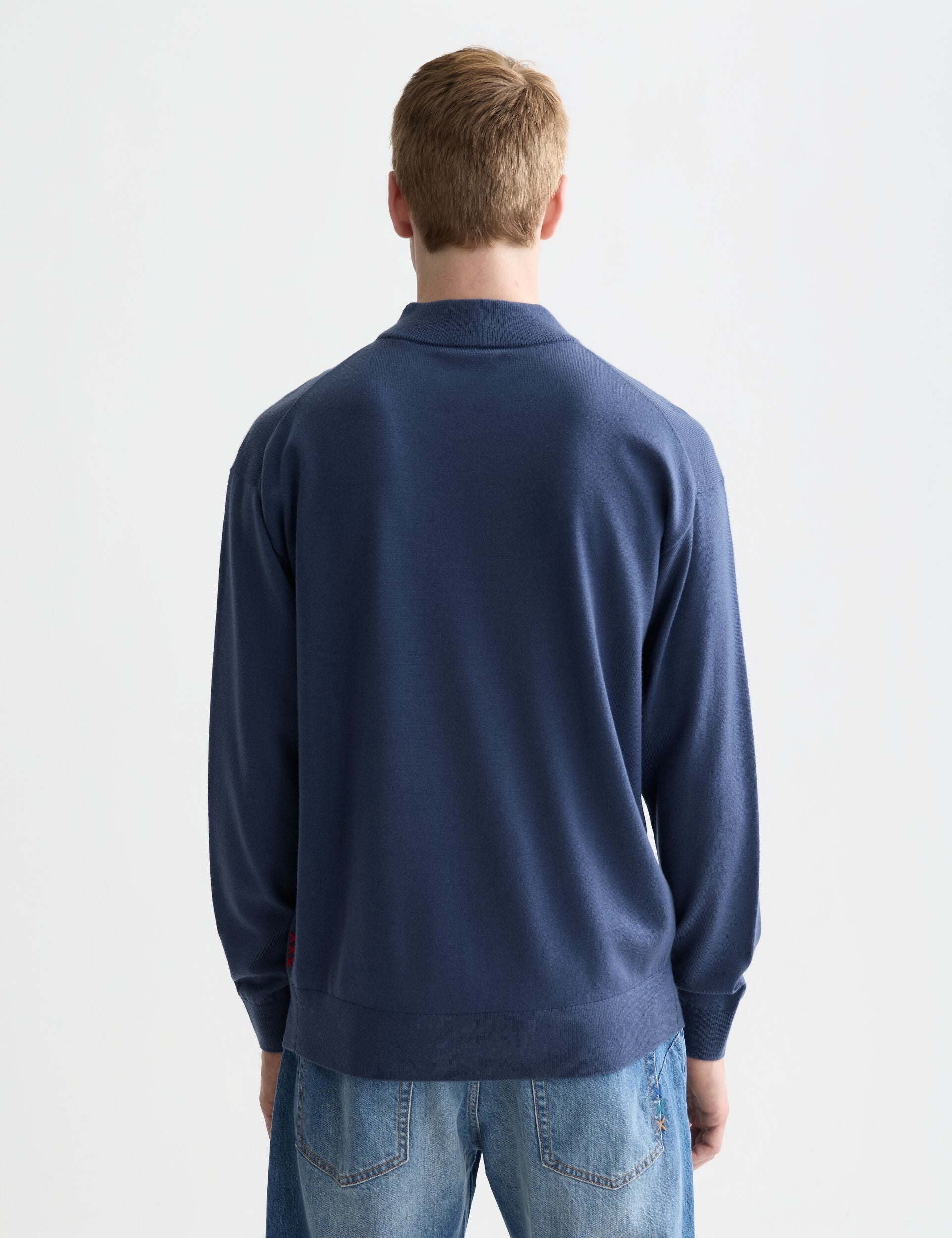 Seasonal Core Dropped Shoulder Mock Neck