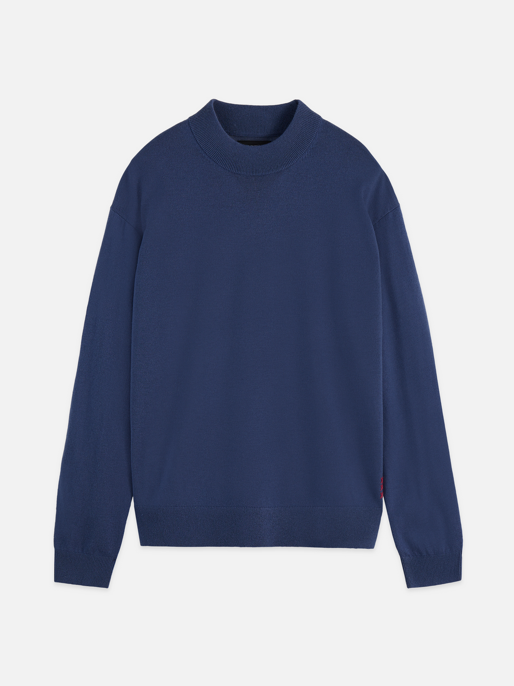 Seasonal Core Dropped Shoulder Mock Neck