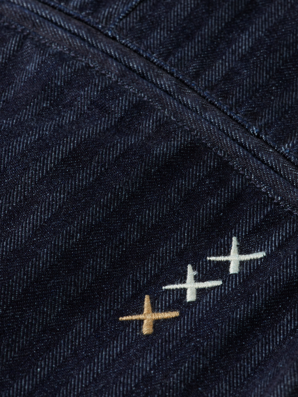 Loose Fit Denim Chino