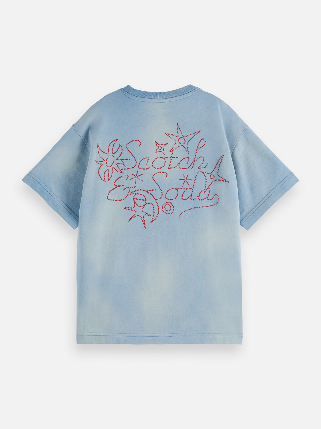 Boys' Back Artwork Relaxed-Fit Washed T-Shirt