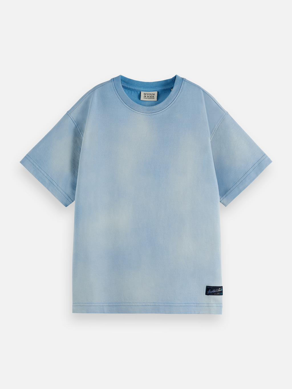 Boys' Back Artwork Relaxed-Fit Washed T-Shirt