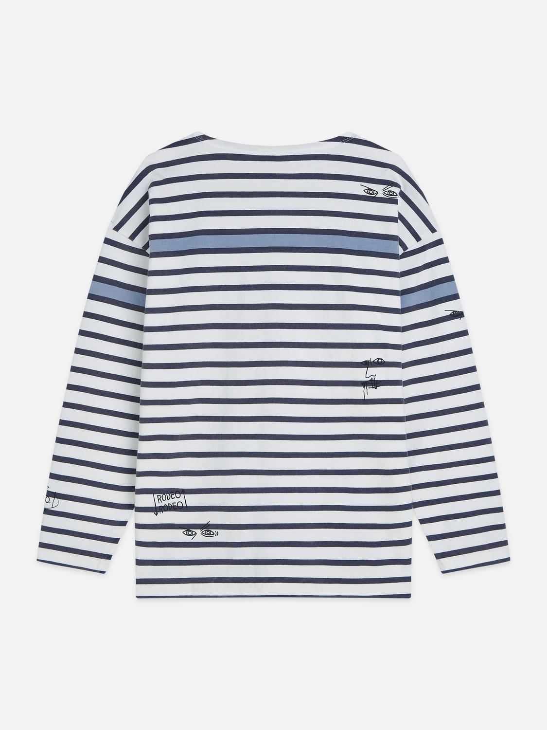Scotch & Soda x Basquiat Breton Striped Long Sleeve T-Shirt