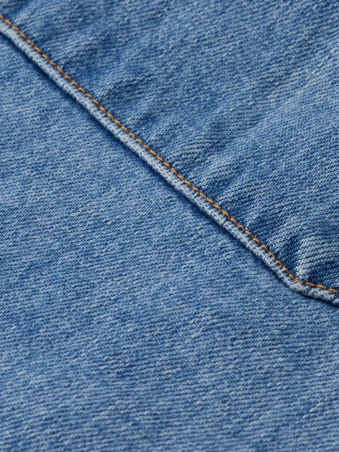 Washed Denim Shirt With Western Details