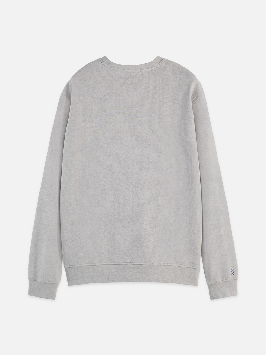 Washed Denim Graphic Sweatshirt