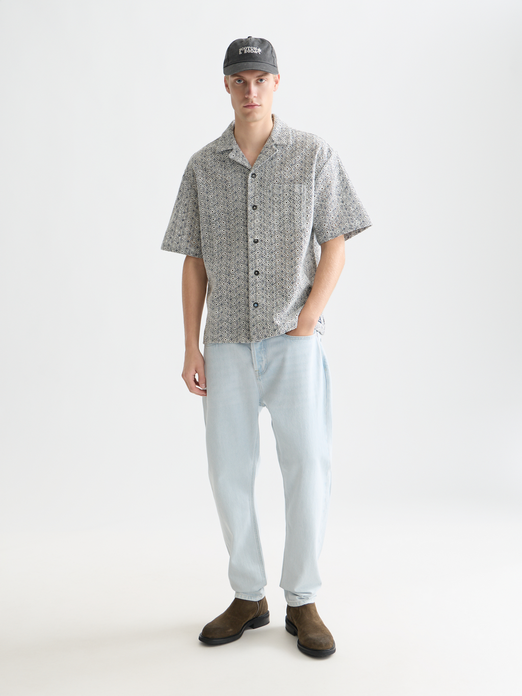 Dean Loose Taperedfit Jeans – Outpost Blue