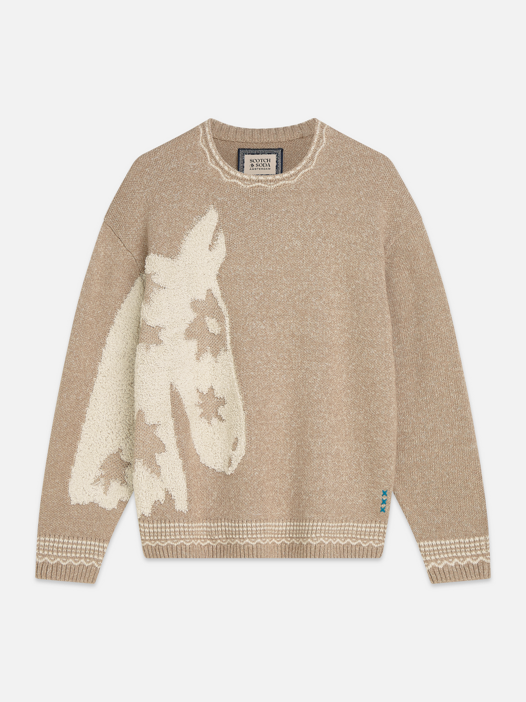 Loose-fit Jacquard Pullover