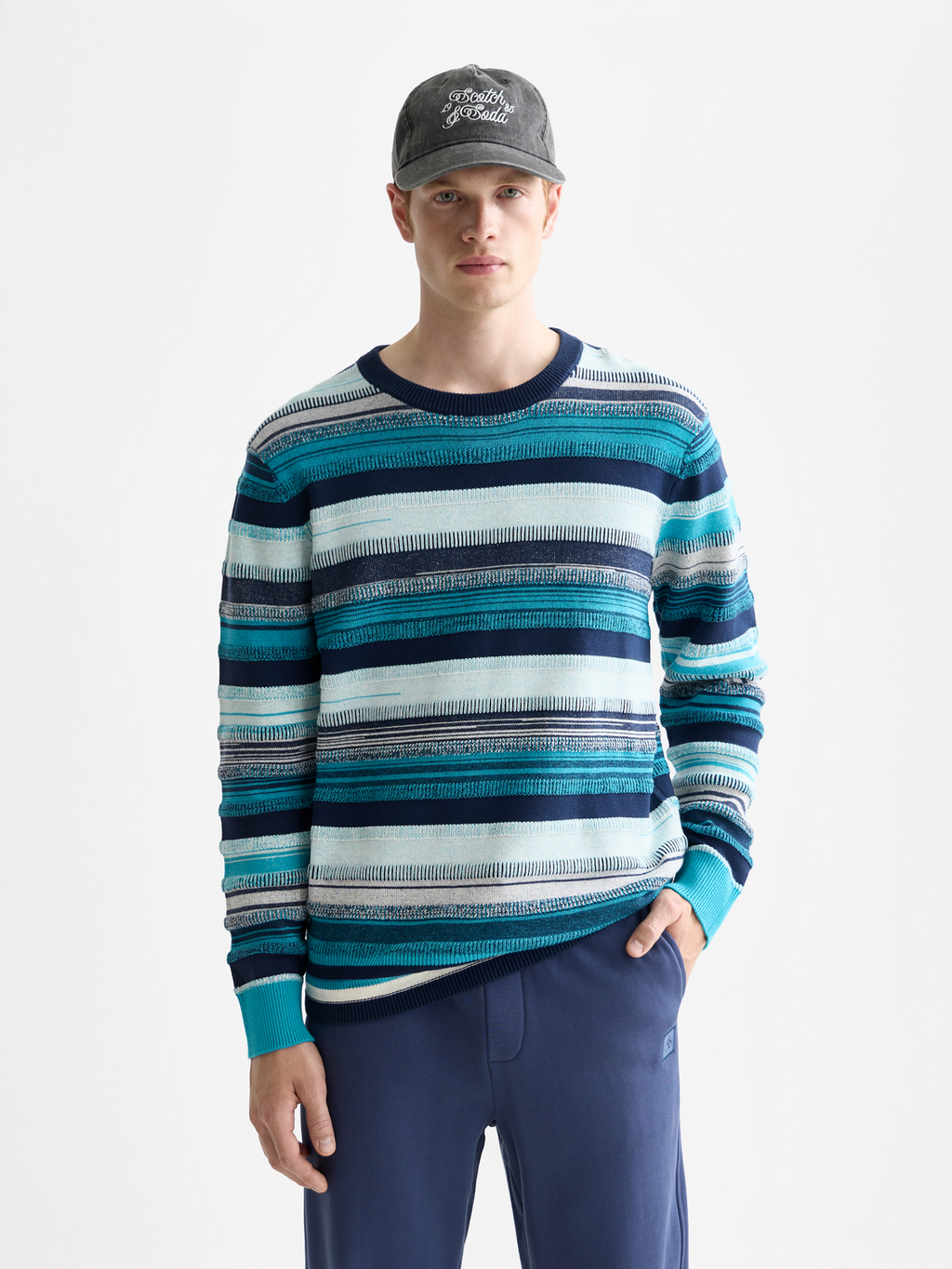 Striped Regular-Fit Pullover