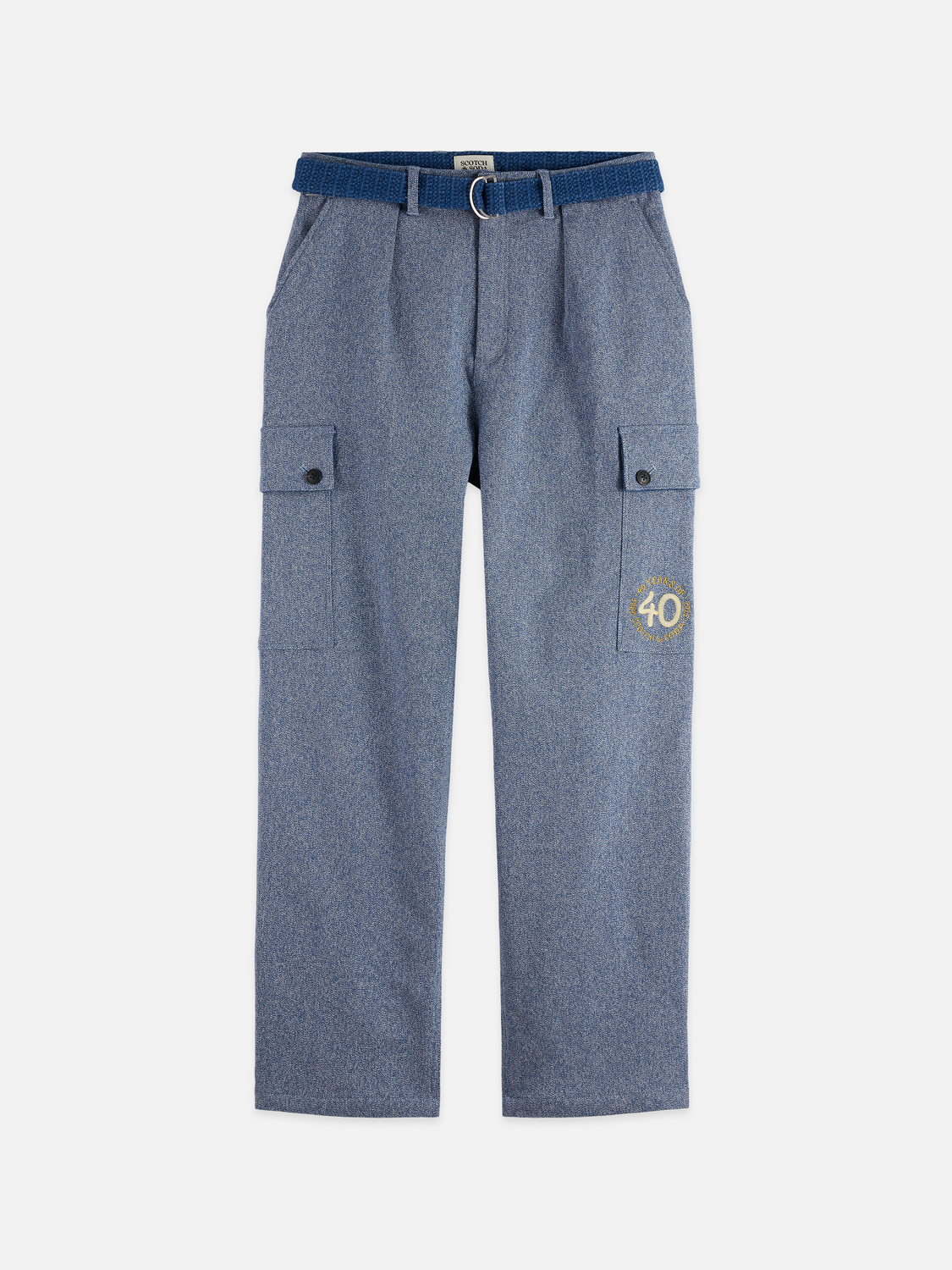 The 40th Anniversary Melange Loose Straight-Fit Cargo Pant