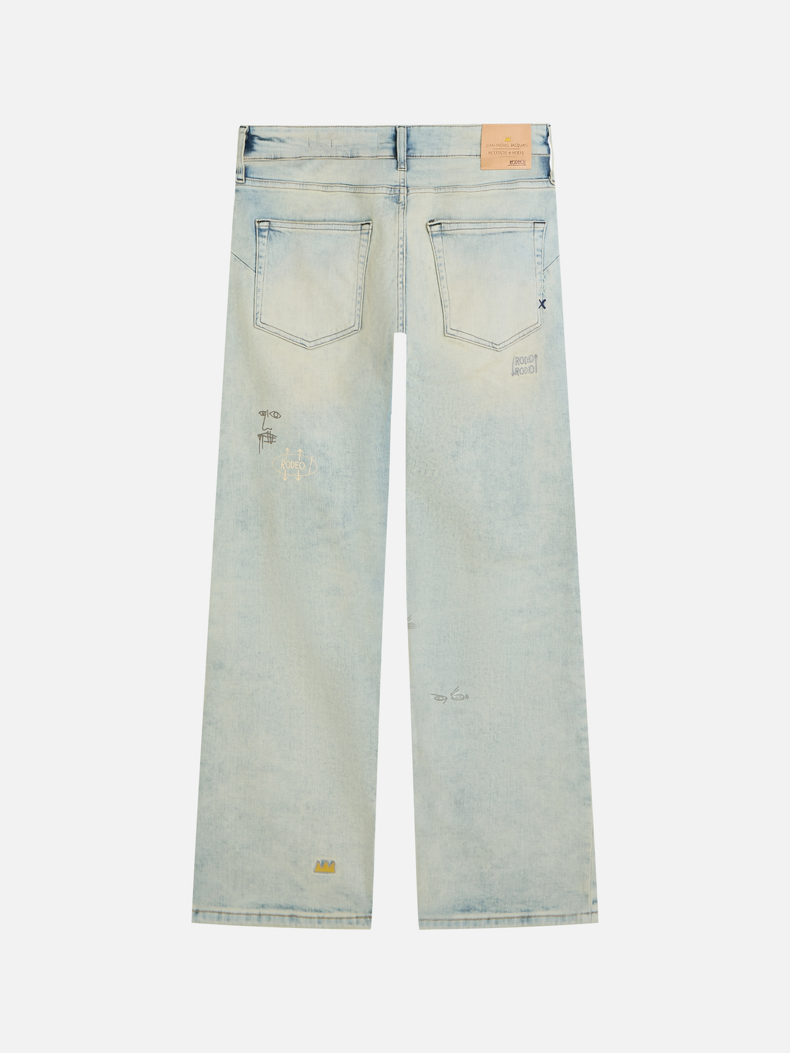 Scotch & Soda x Basquiat The Zee Straight-Fit Jeans