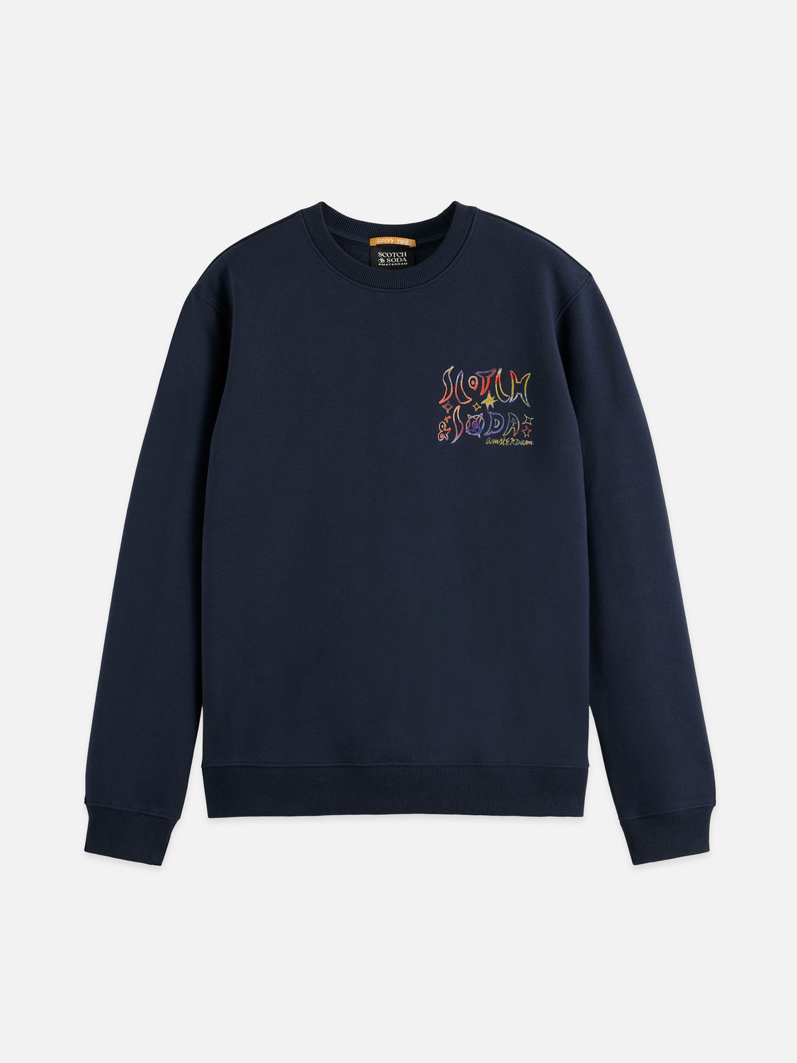 Front And Back Artwork Regular-Fit Sweatshirt