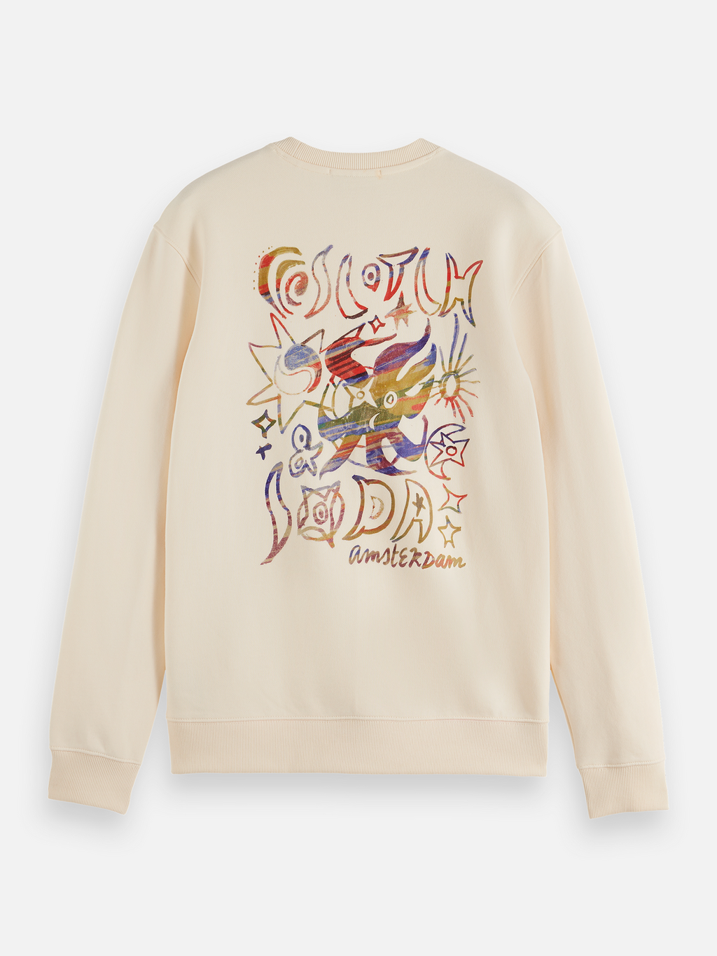 Front And Back Artwork Regular-Fit Sweatshirt