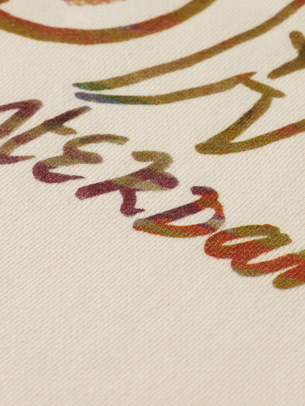 Front And Back Artwork Regular-Fit Sweatshirt