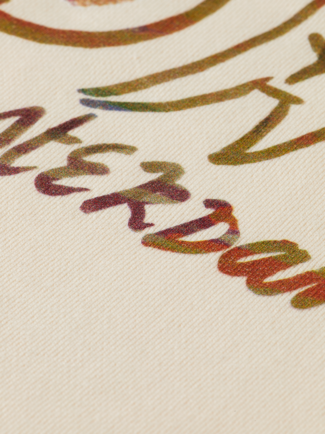 Front And Back Artwork Regular-Fit Sweatshirt