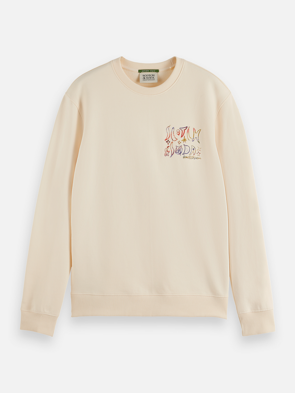 Front And Back Artwork Regular-Fit Sweatshirt