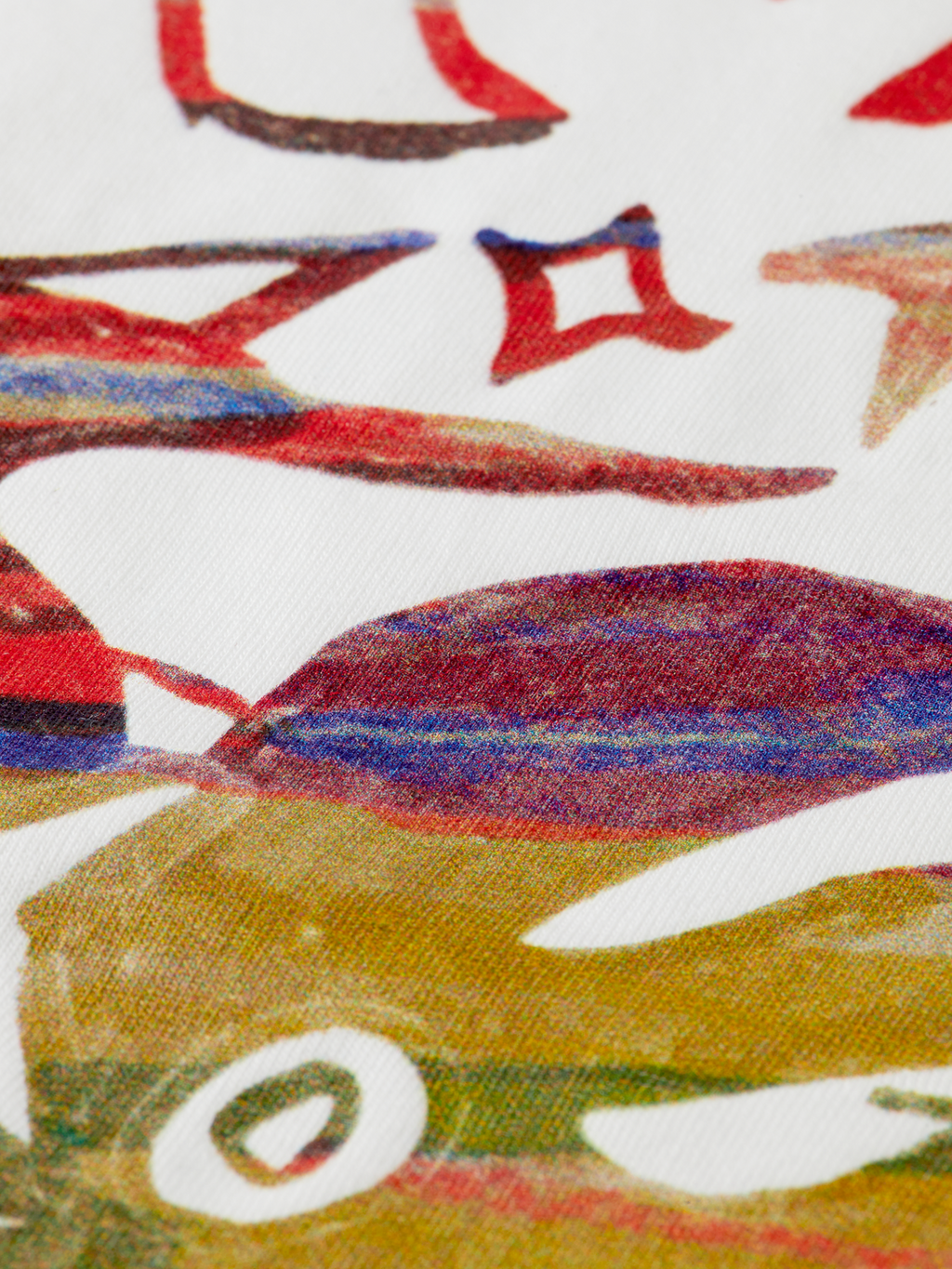 Front And Back Artwork Relaxed-Fit T-Shirt