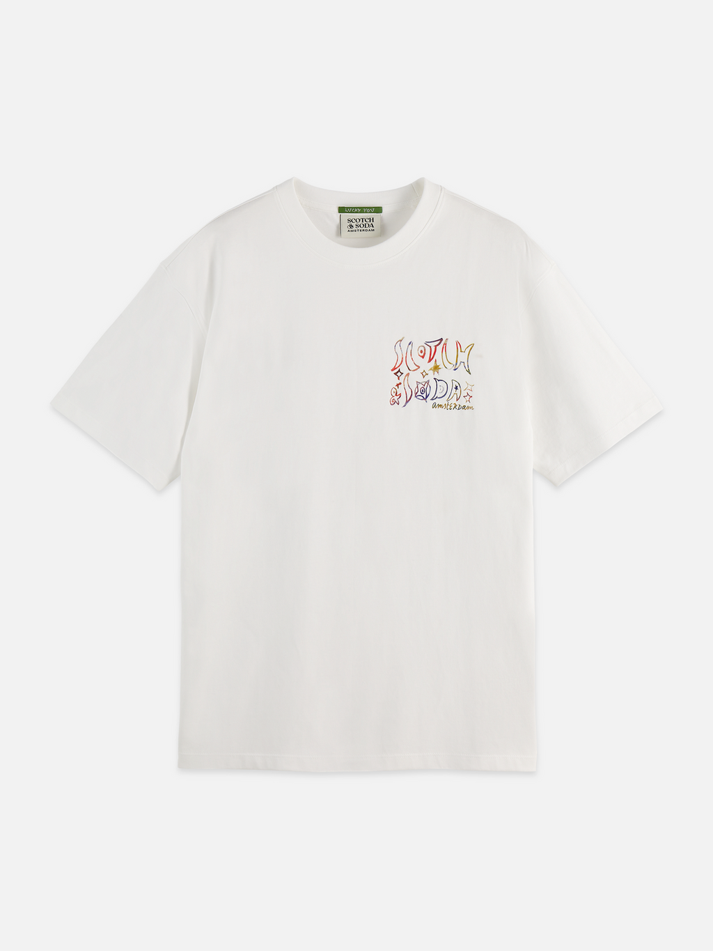 Front And Back Artwork Relaxed-Fit T-Shirt