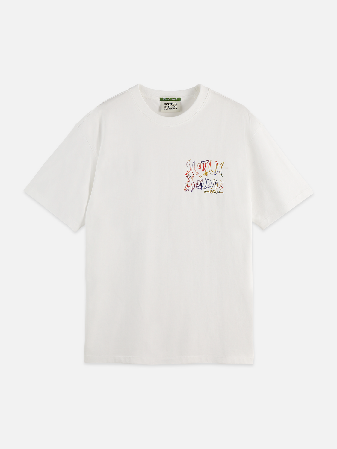 Front And Back Artwork Relaxed-Fit T-Shirt