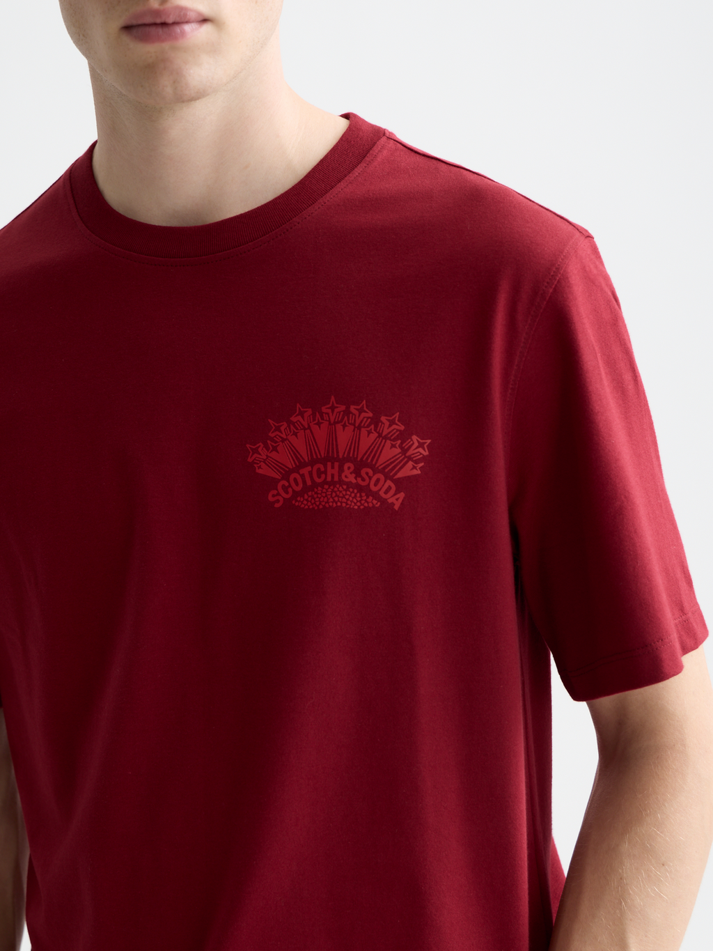 Front And Back Artwork Regular-Fit T-Shirt