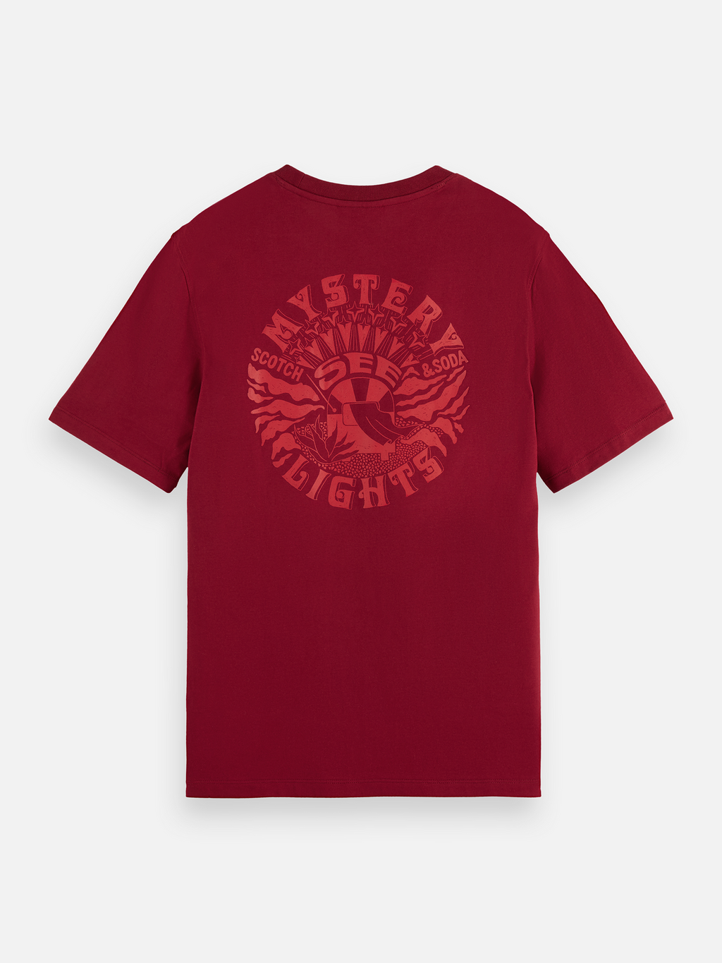 Front And Back Artwork Regular-Fit T-Shirt