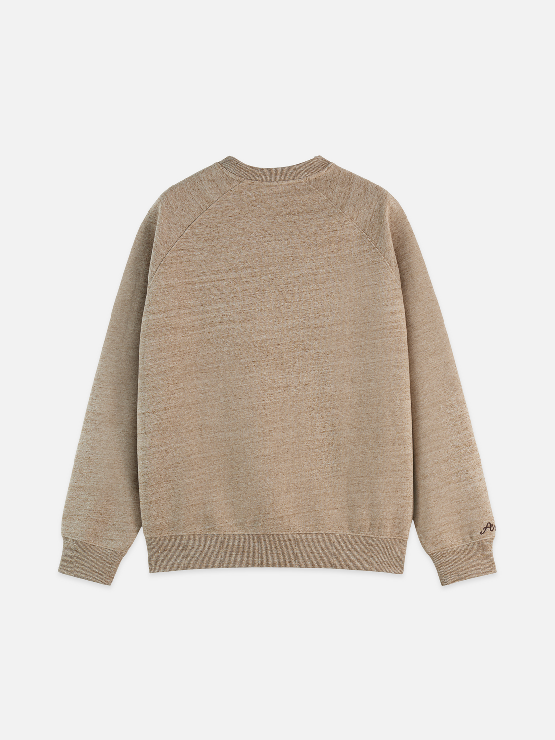 Space Yarn Embroidered Loose-Fit Sweatshirt