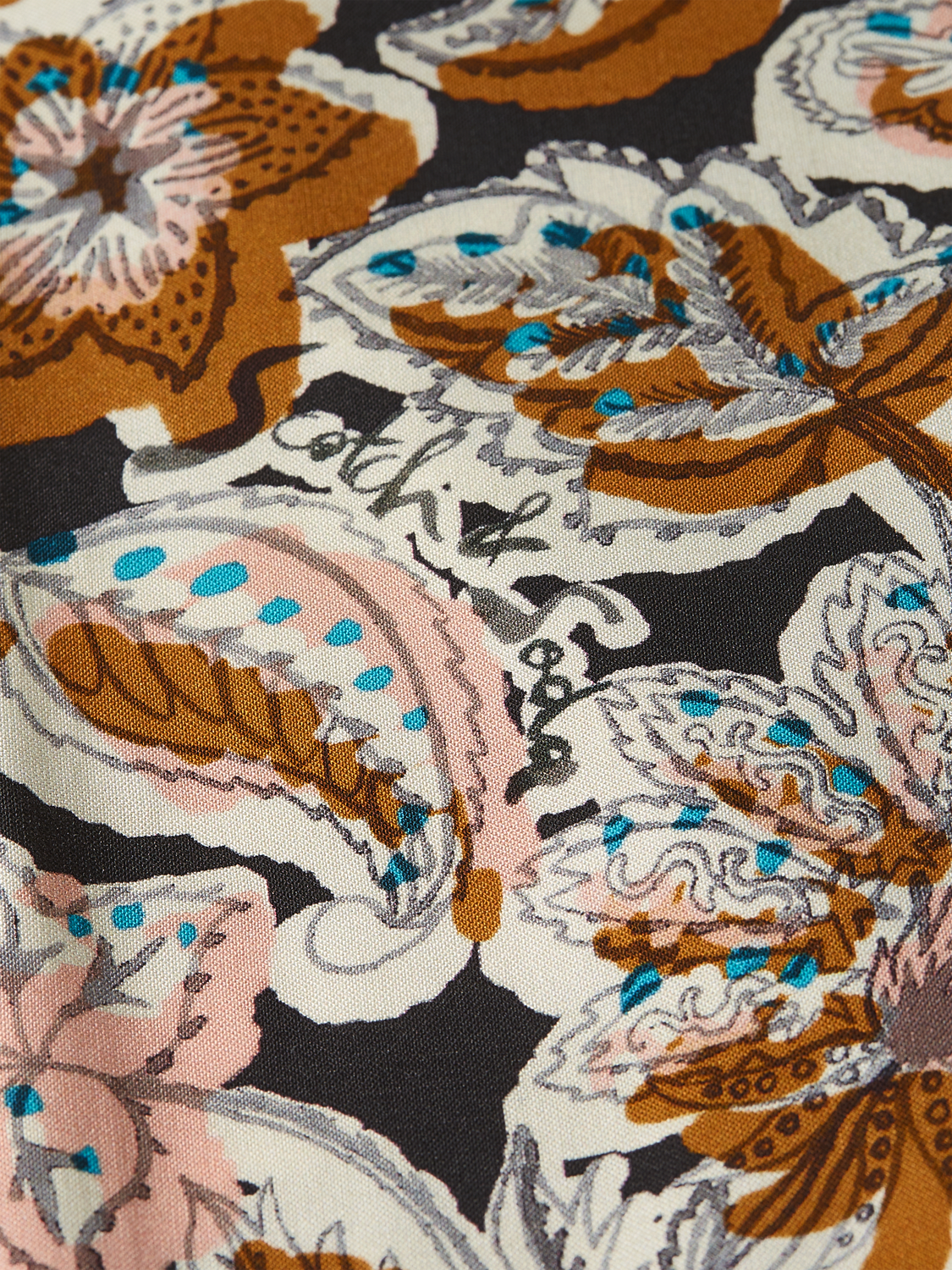 Printed Viscose Regular-Fit Shirt