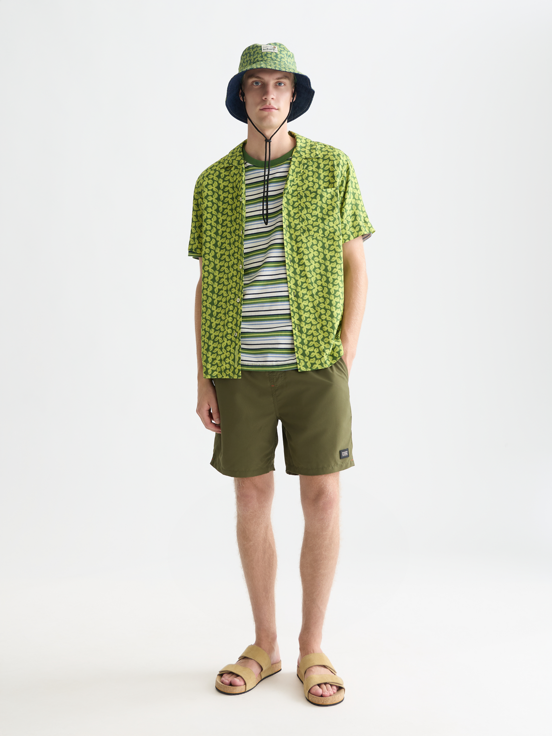 Printed Viscose Regular-Fit Shirt