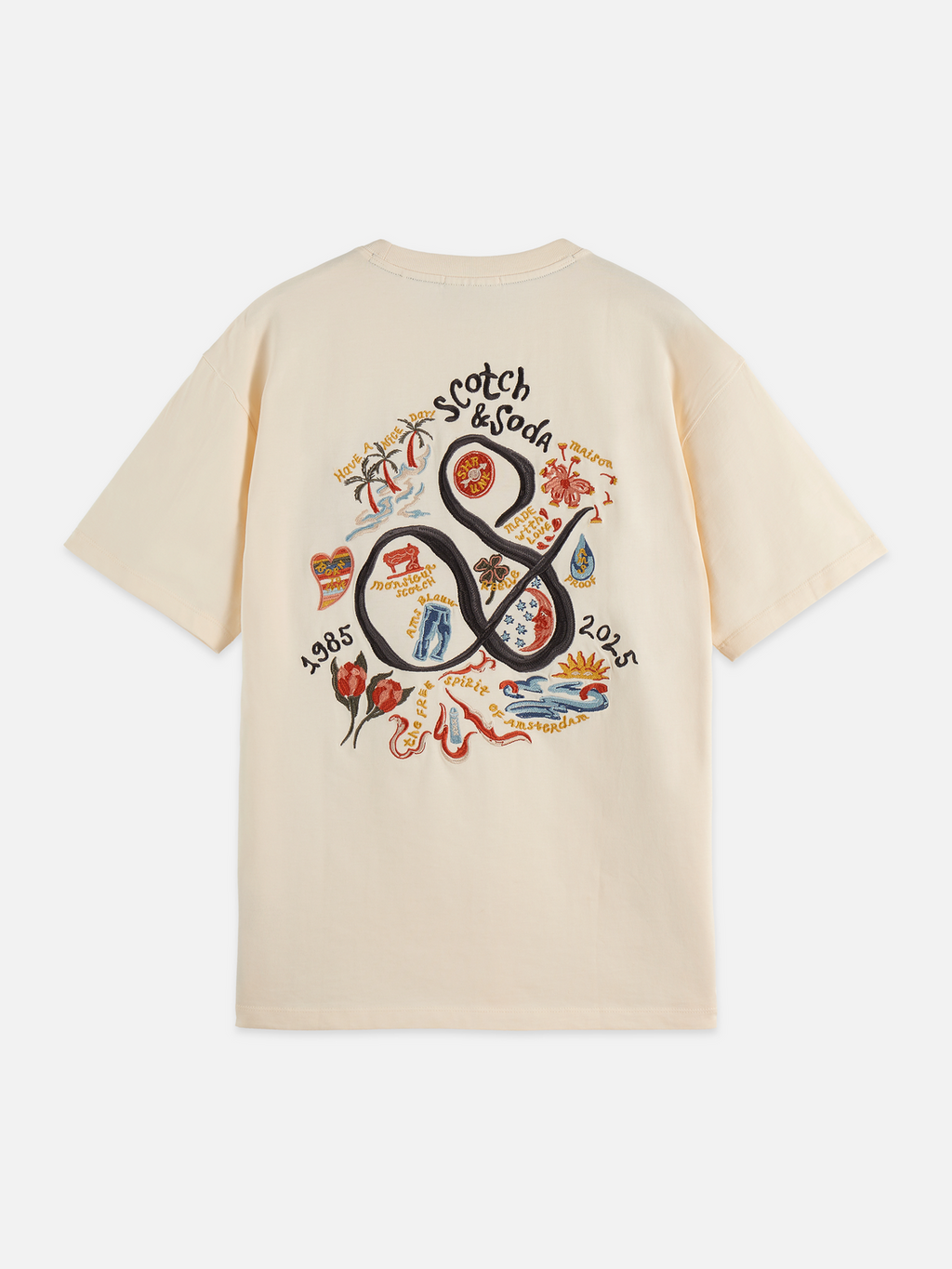 The 40th Anniversary Relaxed-Fit Embroidery T-Shirt