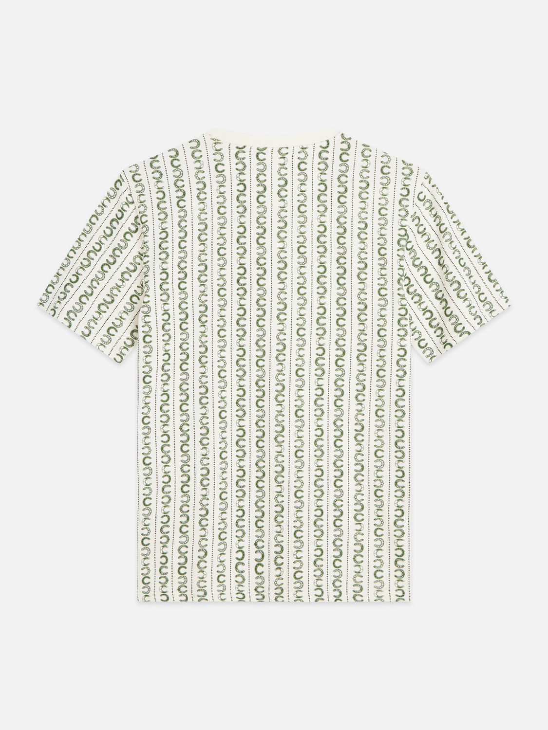 Micro Printed Regular-Fit T-Shirt