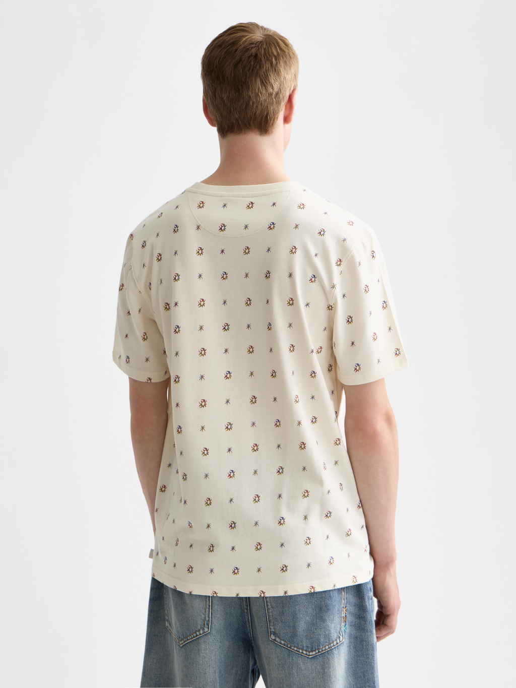 Micro-Printed Regular-Fit T-Shirt
