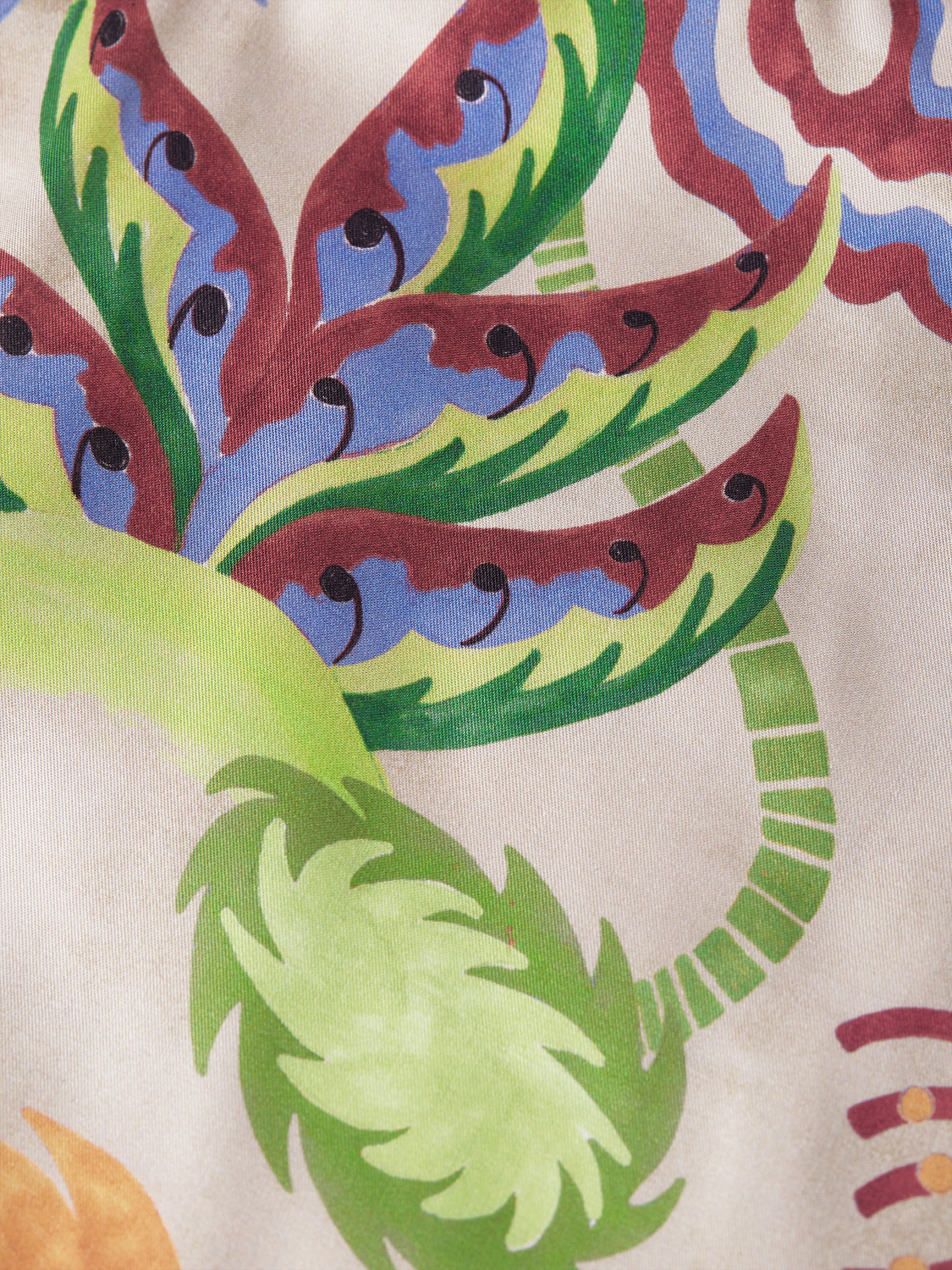 Fave Printed Tencel Relaxed-Fit Bermuda Shorts