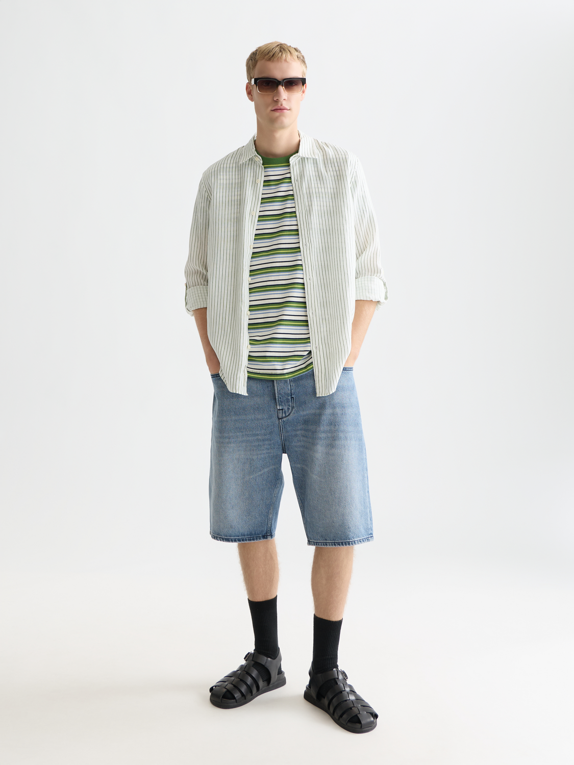 Linen Striped Regularfit Shirt