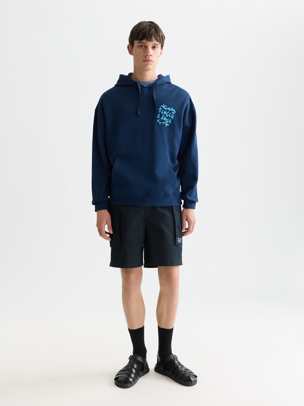 Front And Back Artwork Loosefit Hoodie