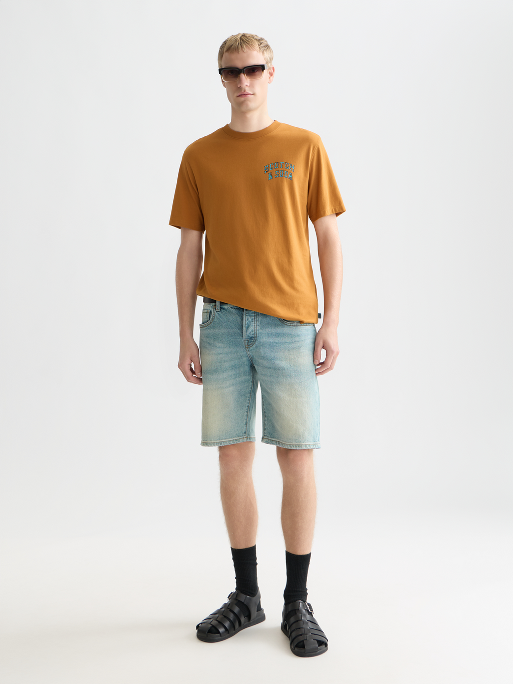 Front And Back Artwork Regularfit Tshirt