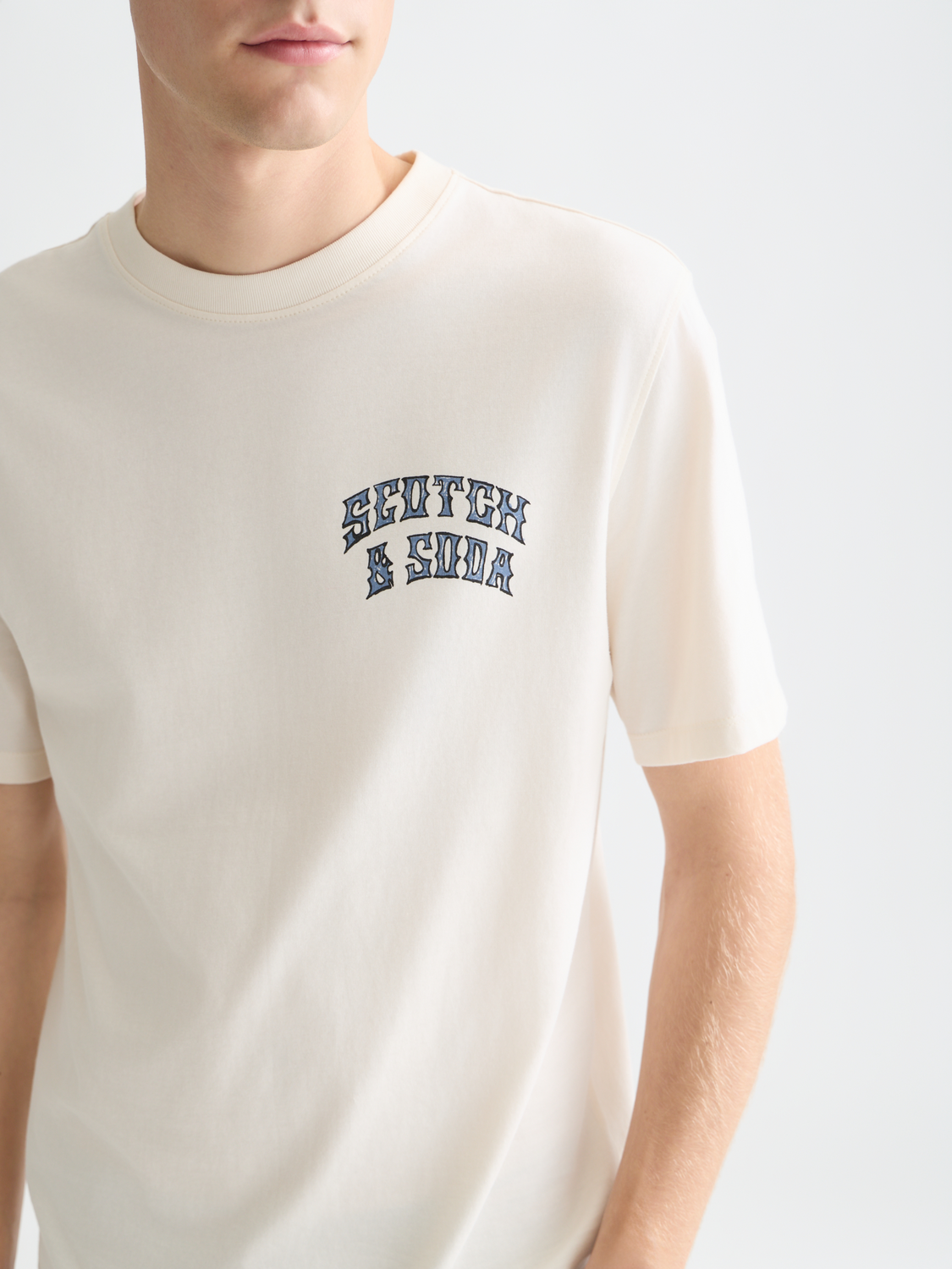 Front And Back Artwork Regular-Fit T-Shirt