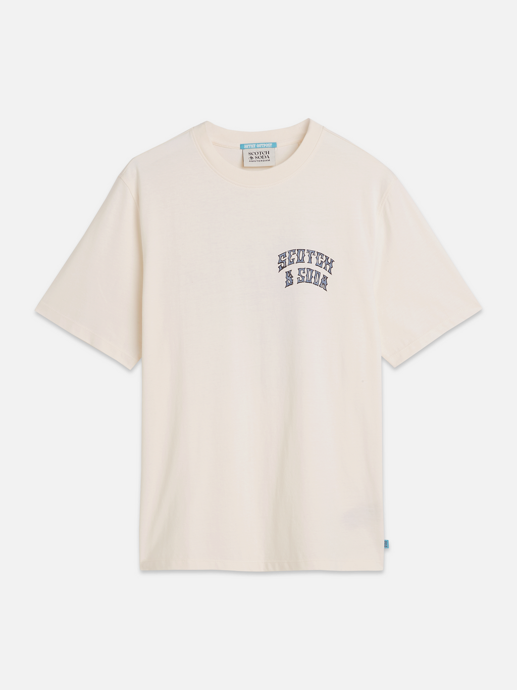 Front And Back Artwork Regular-Fit T-Shirt