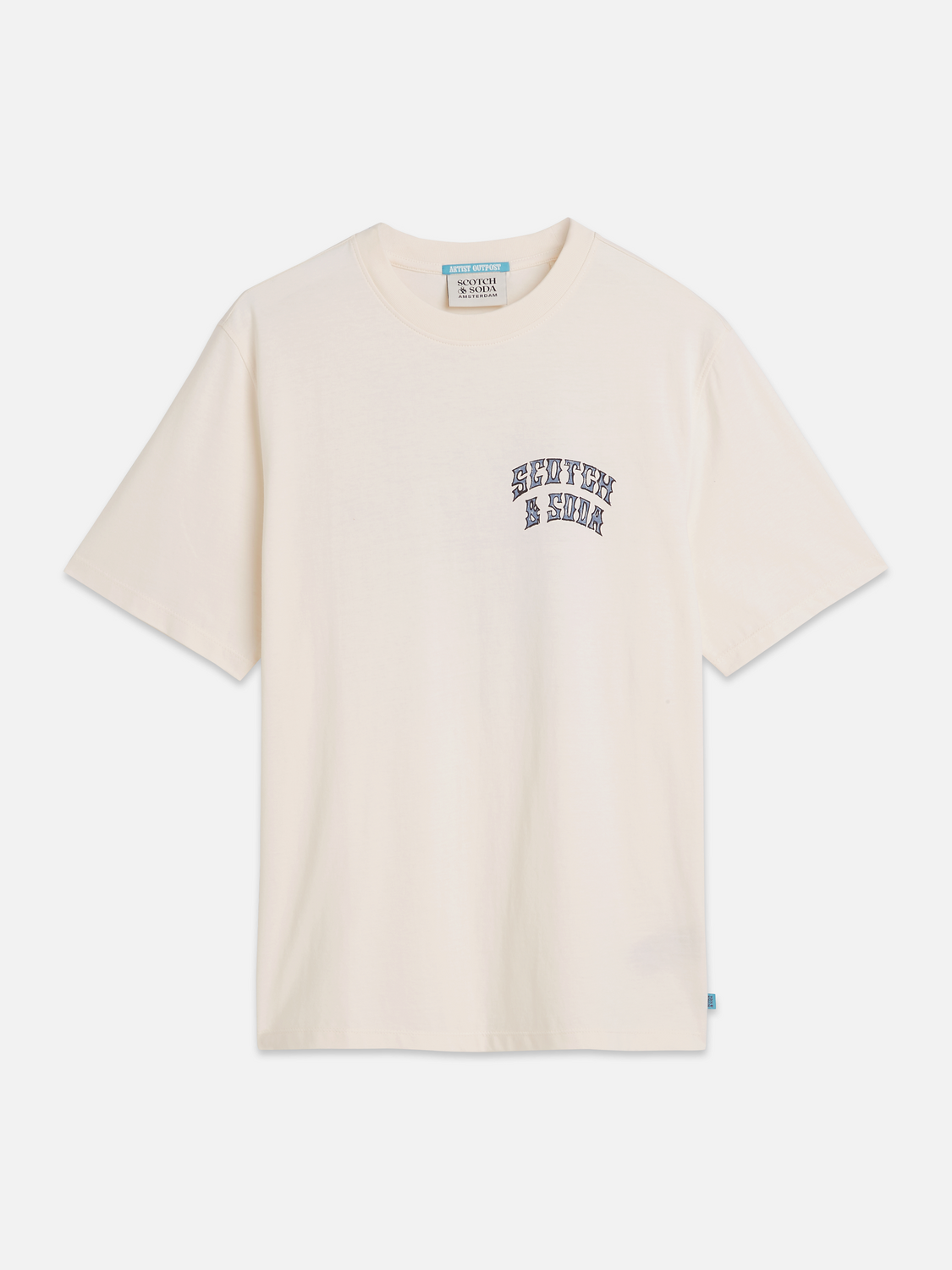 Front And Back Artwork Regular-Fit T-Shirt