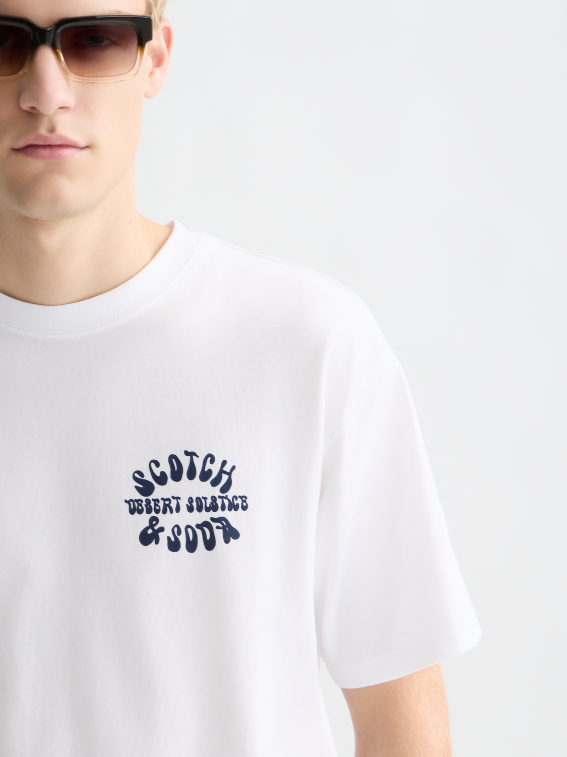 Front And Back Artwork Relaxed-Fit T-Shirt