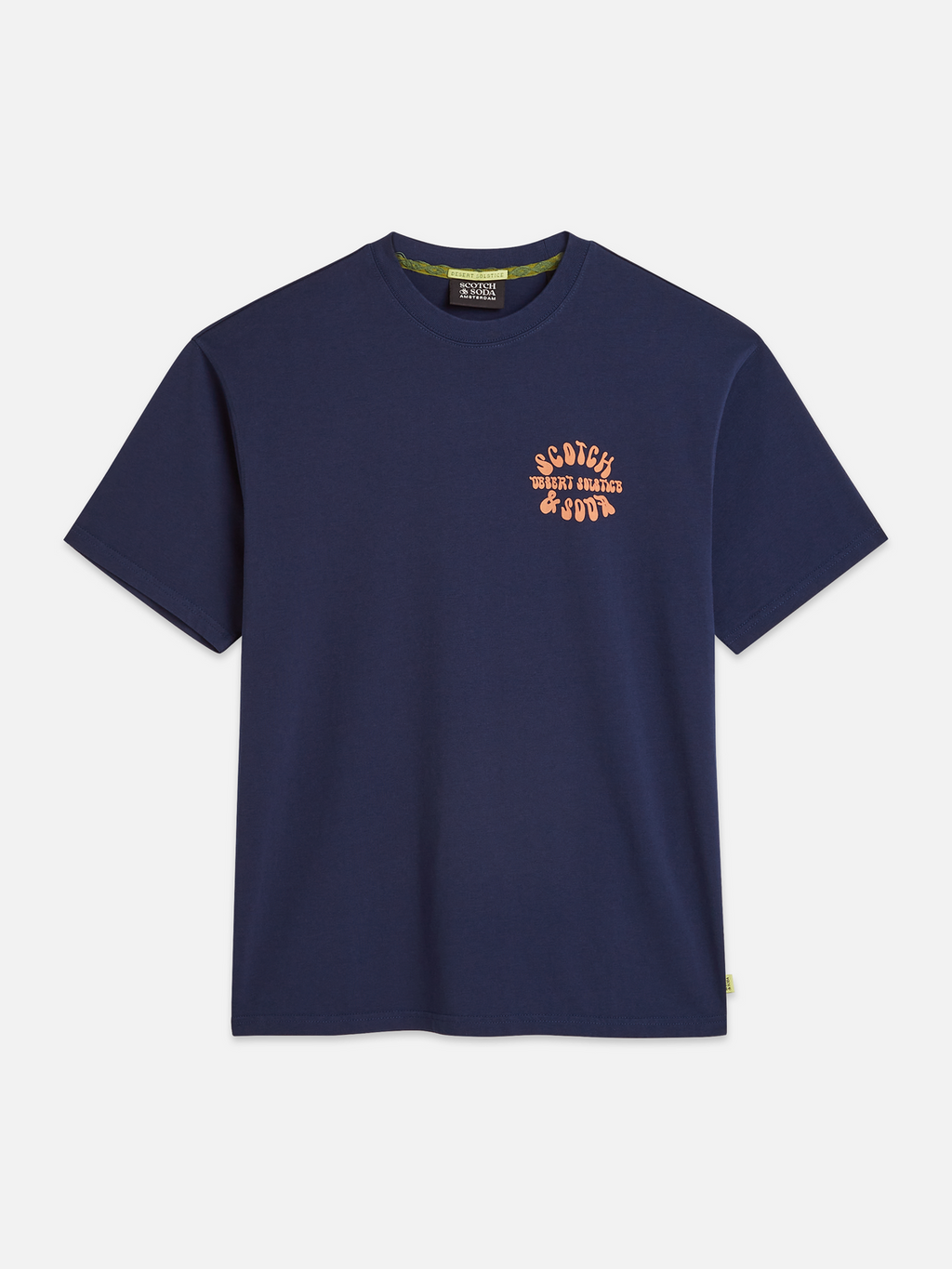 Front And Back Artwork Relaxed-Fit T-Shirt