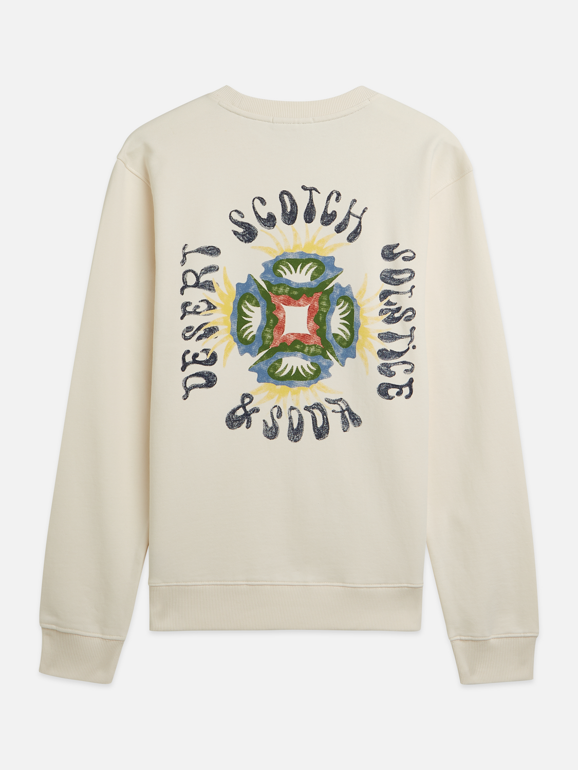 Front And Back Artwork Regular-Fit Sweatshirt