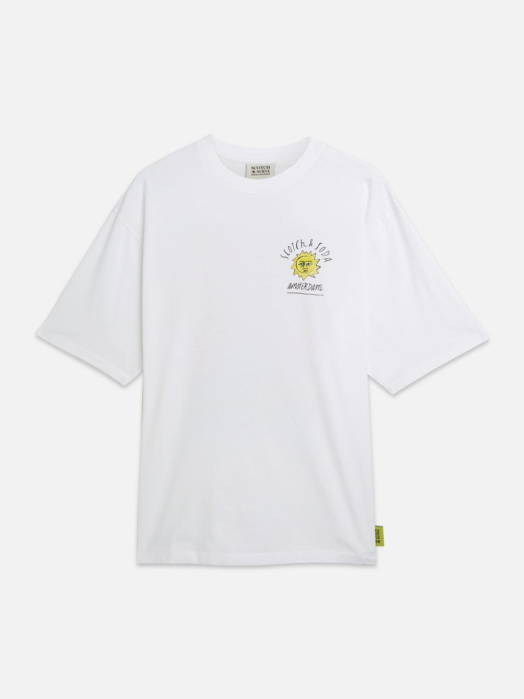 Front And Back Artwork Loose-Fit T-Shirt