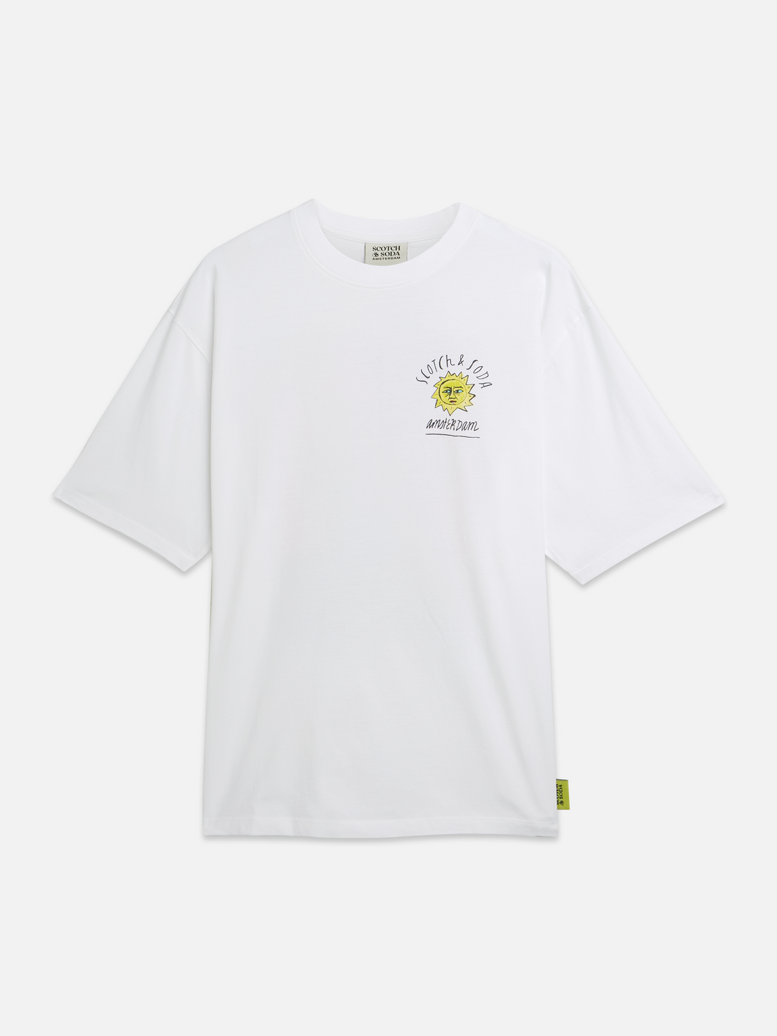 Front And Back Artwork Loose-Fit T-Shirt