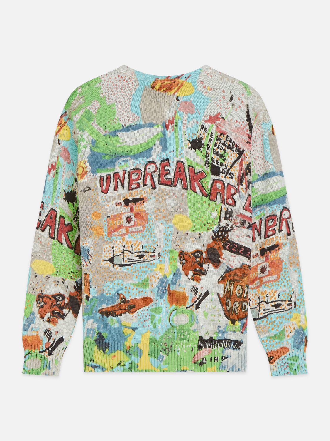Scotch & Soda x Basquiat Printed Loose-Fit Pullover