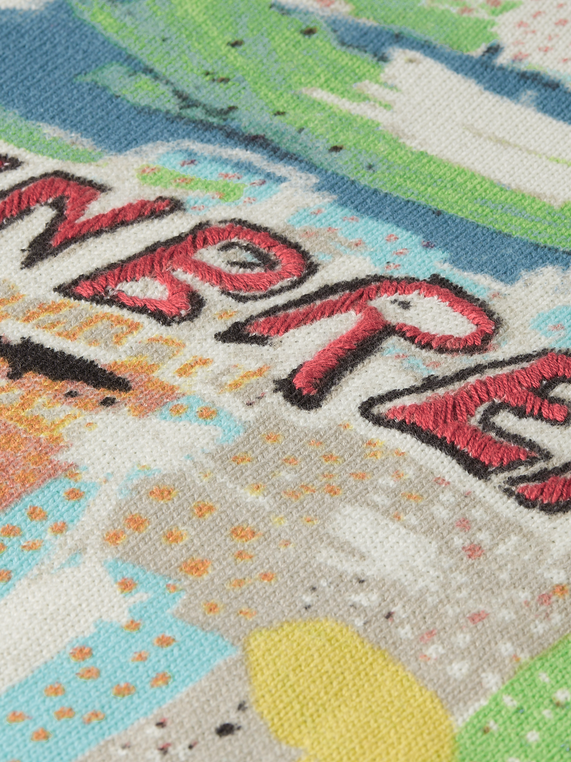 Scotch & Soda x Basquiat Printed Loose-Fit Pullover