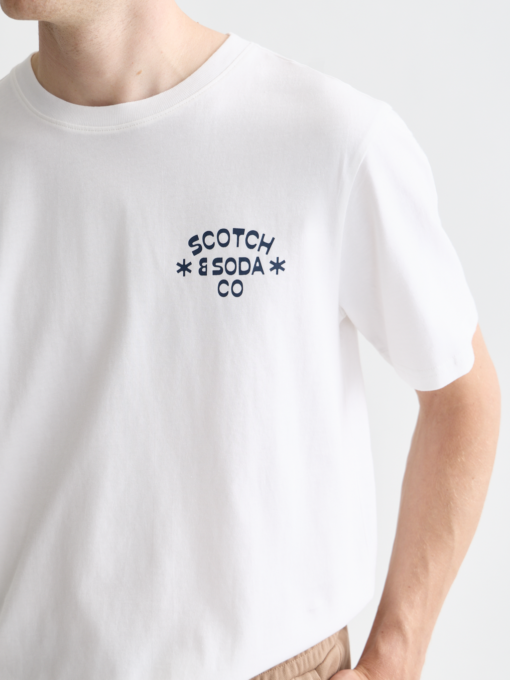 Chest Artwork Regular-Fit T-Shirt