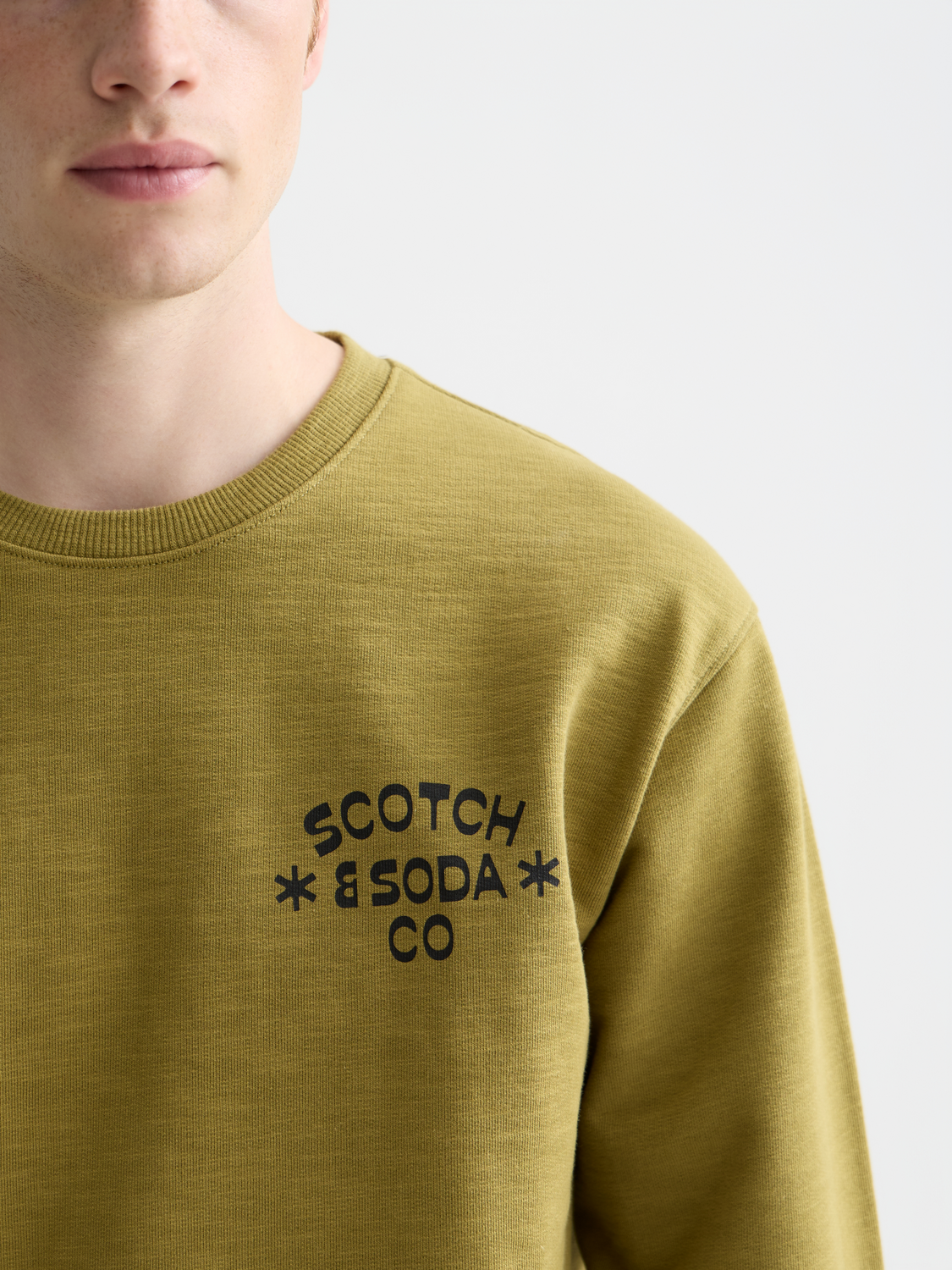 Chest Logo Regular-Fit Sweatshirt