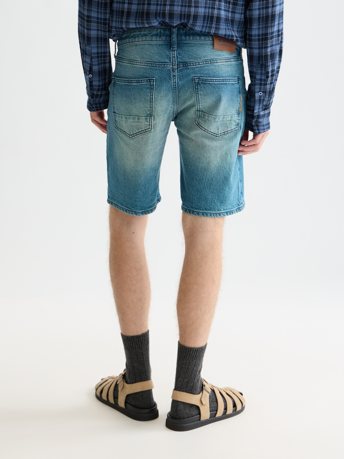 Ralston Regular Slim-Fit Jeans Short