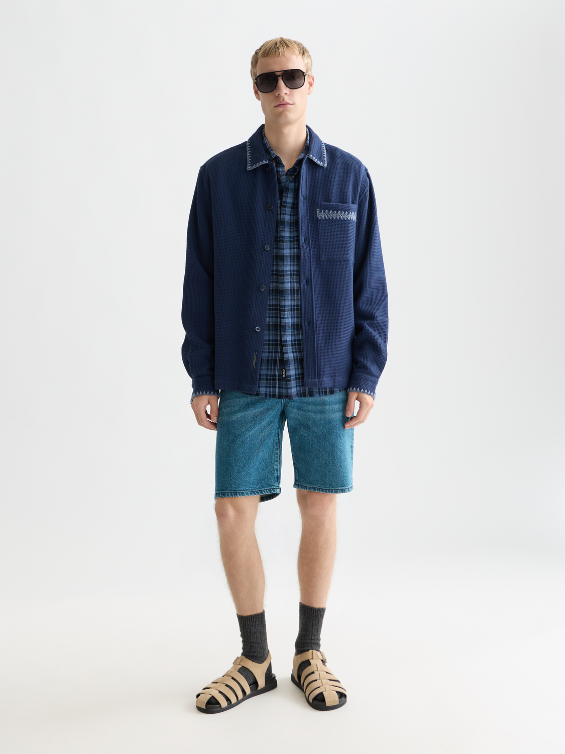 Ralston Regular Slim-Fit Jeans Short